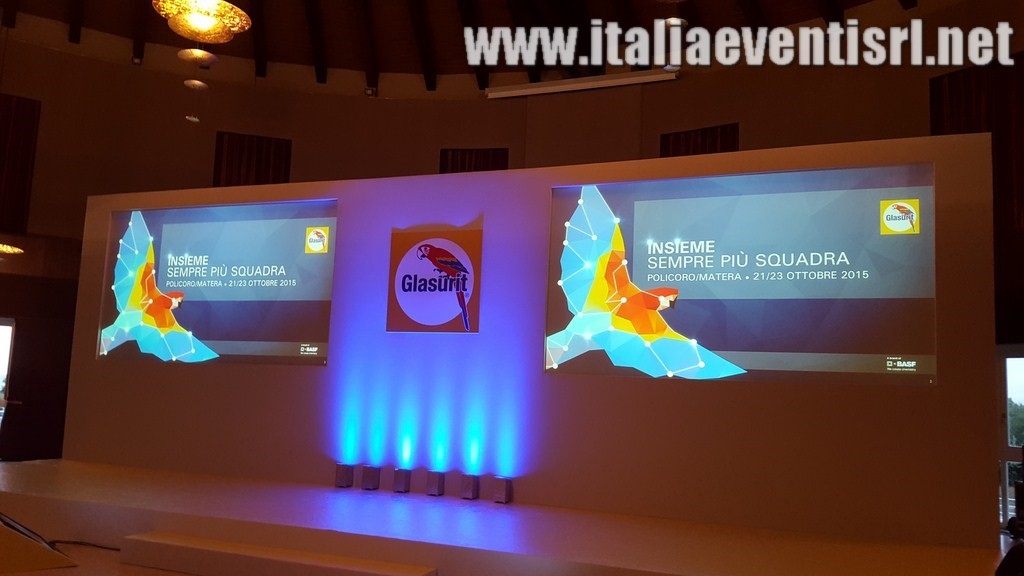 evento glasurit noleggio audio, luci e video