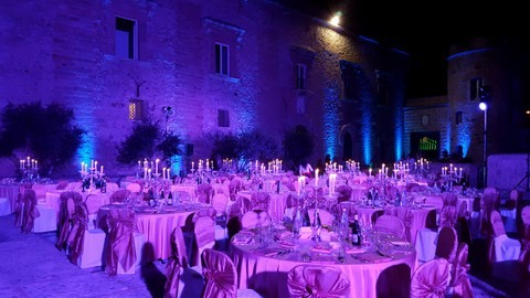 wedding lighting noleggio fari a batteria washled Palermo